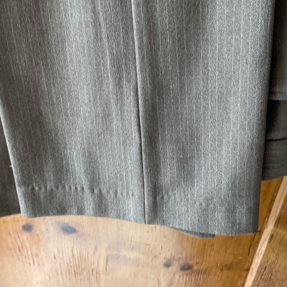 12L Express Columnist Trouser, taupe pinstripes - Picture 7 of 9